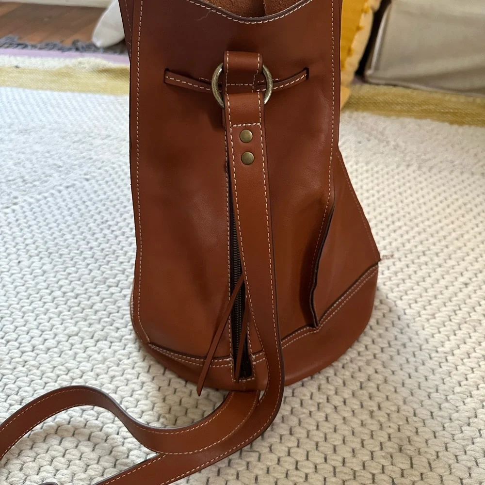 HOBO Tan Leather Backpack